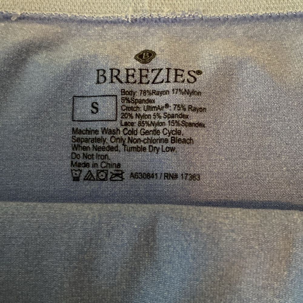 Breezies Comfort Breeze Set of 4 Seamless Long Leg Panty Brights Size S - Picture 8 of 12